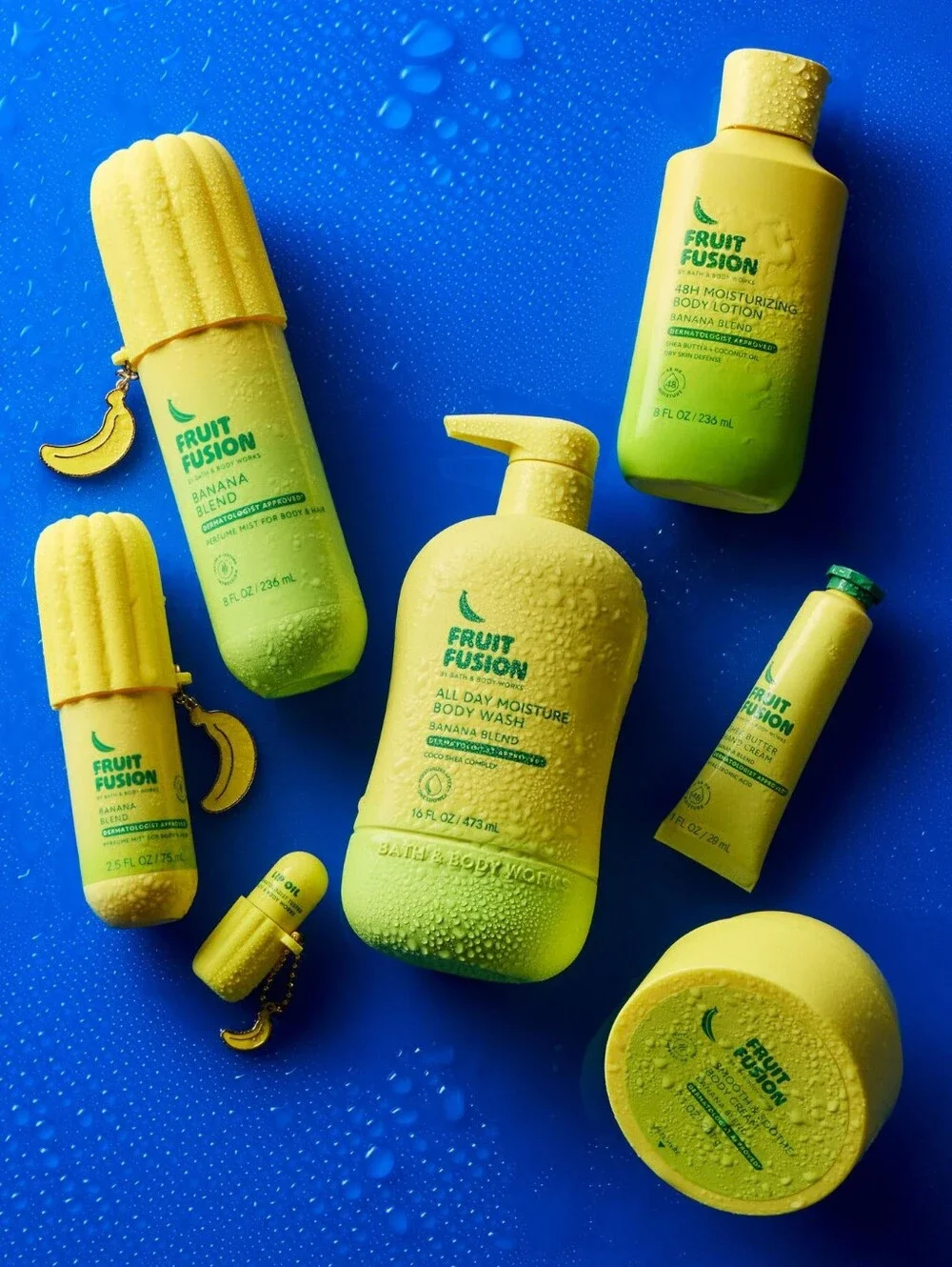 Banana Fusion Set 48H Body Lotion & Shea Butter Hand Cream Bath & Body Works